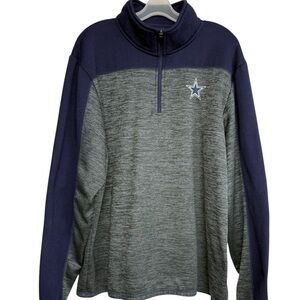 NFL Dallas Cowboys Navy Pullover with Star Logo